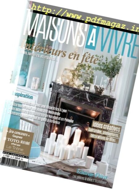 Maisons a Vivre – Decembre 2016 – Janvier 2017 Cover