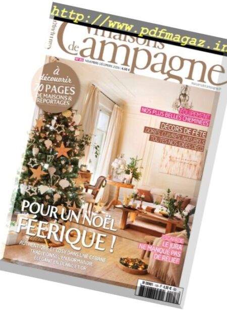 Maisons de Campagne – Novembre-Decembre 2016 Cover