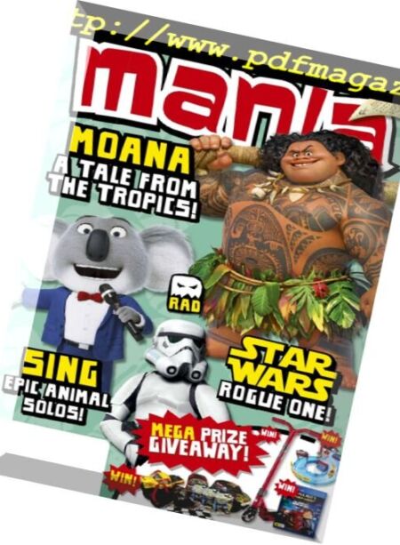 Mania – Issue 196, 2016 Cover