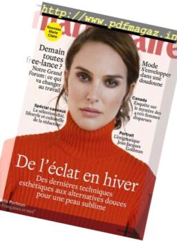 Marie Claire France – Decembre 2016