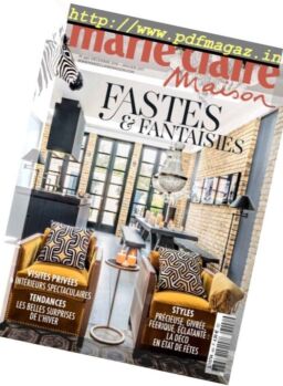 Marie Claire Maison France – Decembre 2016-Janvier 2017