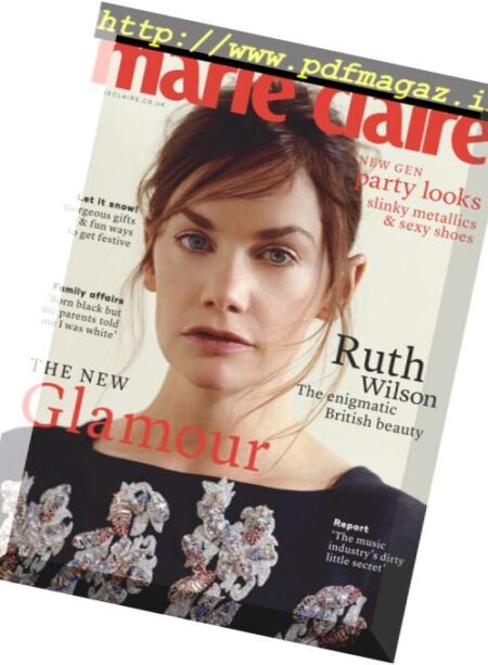 Marie Claire UK – December 2016 Cover
