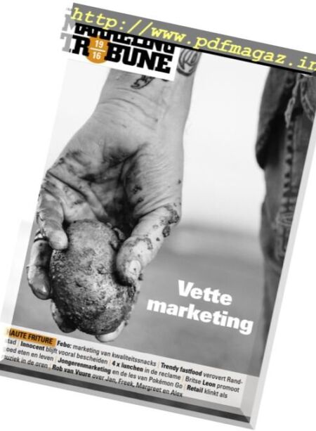 Marketing Tribune – 1 November 2016 Cover