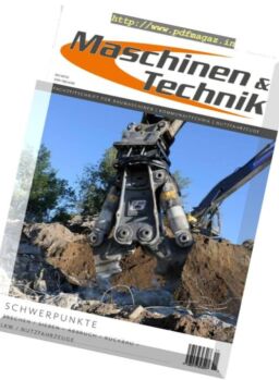 Maschinen & Technik – November 2016