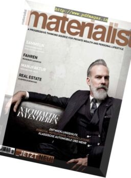 Materialist – Nr. 1, 2016