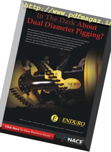 Materials Performance – November 2016 Cover
