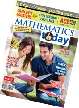 Mathematics Today – December 2016