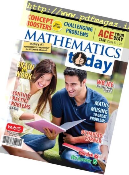 Mathematics Today – December 2016 Cover