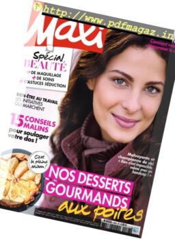 Maxi – 7 au 13 Novembre 2016