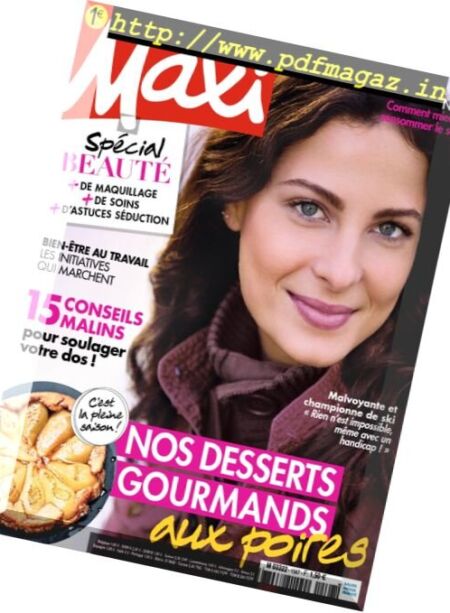 Maxi – 7 au 13 Novembre 2016 Cover