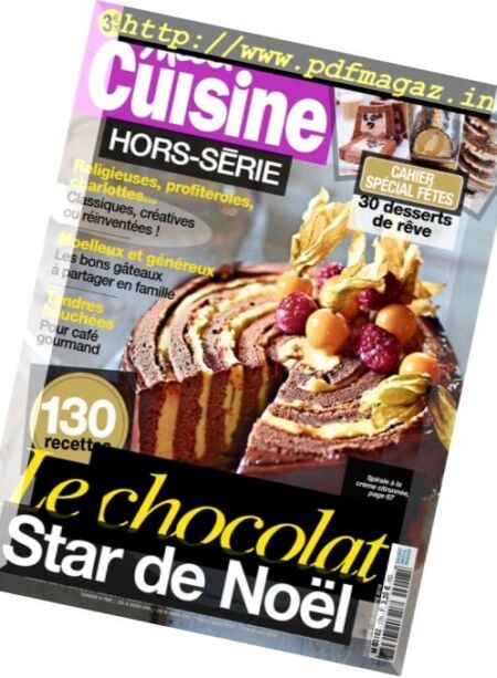 Maxi Cuisine – Hors-Serie – Novembre-Decembre 2016 Cover