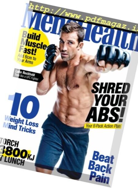 Men’s Health Australia – December 2016 Cover