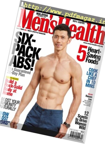Men’s Health Malaysia – December 2016 Cover