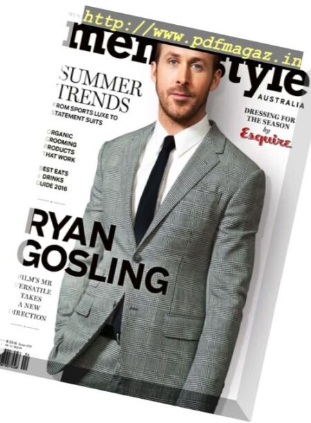 Men’s Style Australia – Summer 2016 Cover