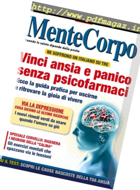 MenteCorpo – Dicembre 2016 Cover