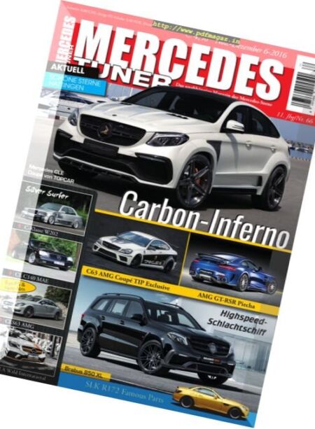 Mercedes Tuner – November – Dezember 2016 Cover