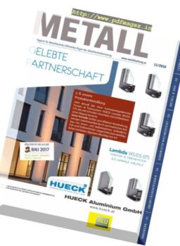 Metall – November 2016