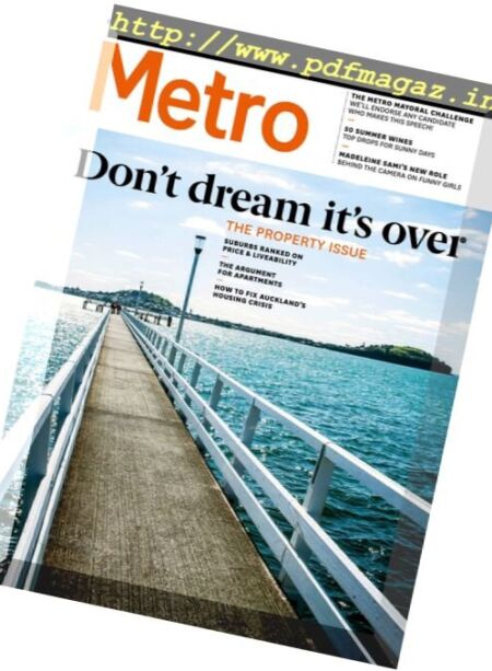 Metro New Zealand – October 2016 Cover