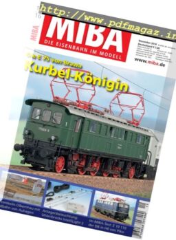 MIBA – November 2016