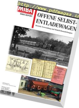 MIBA-Report – Offene Selbstentladewagen – Nr.1, 2016