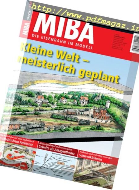 MIBA Spezial – Nr.110, 2016 Cover