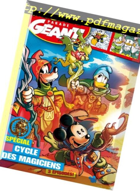 Mickey Parade Geant – Novembre 2016 Cover