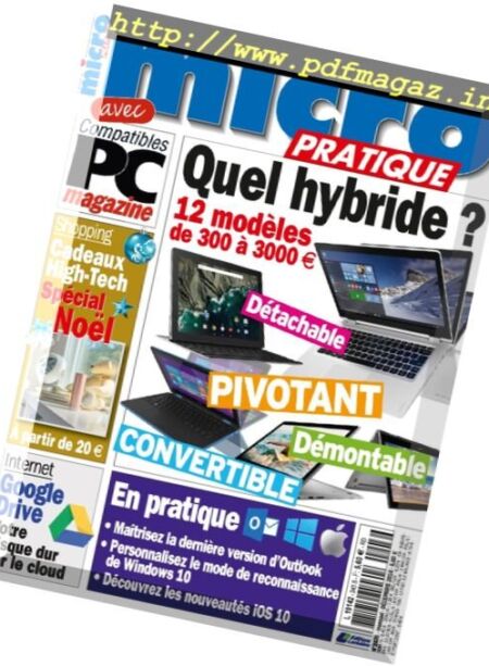 Micro Pratique – Decembre 2016 Cover