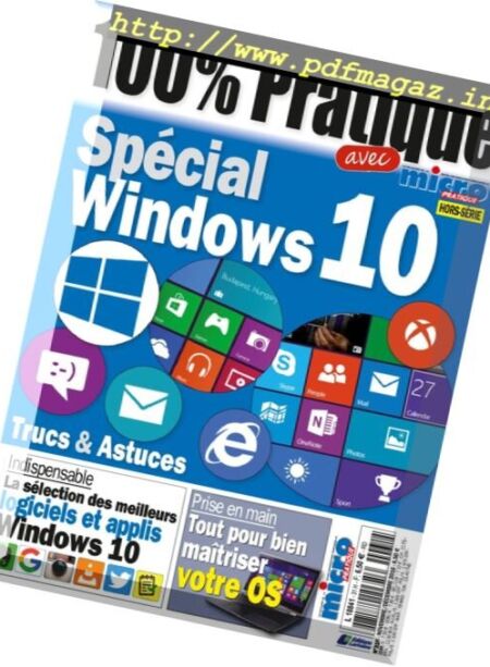 Micro Pratique – Hors Serie Special Windows 10 – Novembre-Decembre 2016 Cover