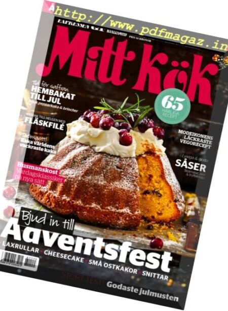 Mitt Kok – Nr.12 2016 Cover