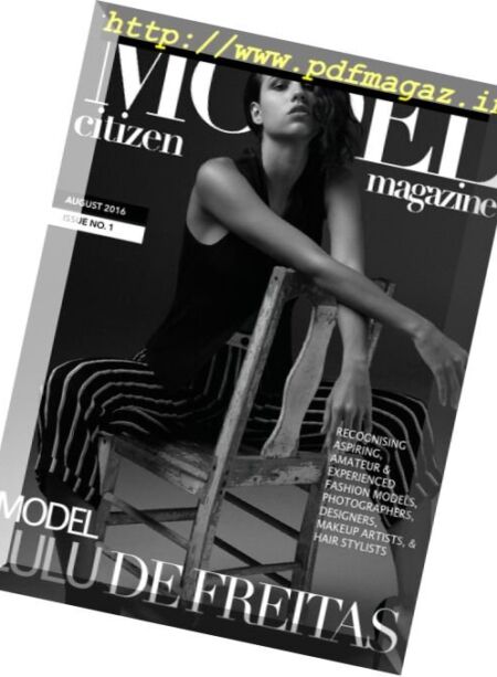 Model Citizen Magazine – Issue 1, – August 2016 Cover