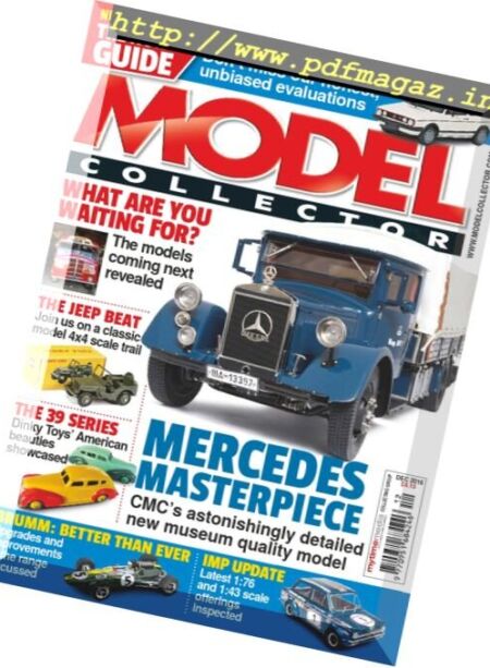 Model Collector – December 2016 Cover