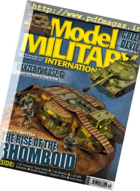 Model Military International – December 2016 Cover