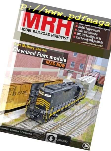 Model Railroad Hobbyist Magazine – October 2016 Cover
