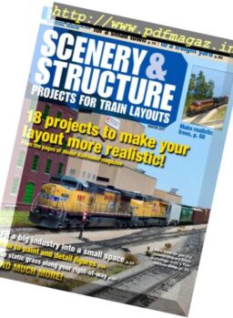 Model Railroader – Scenery & Structure Projects for Train Layouts