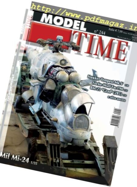 Model Time – Novembre 2016 Cover