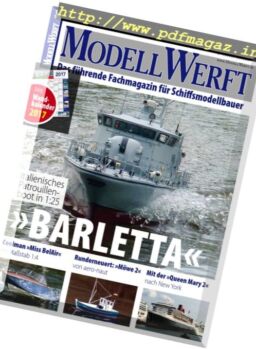 ModellWerft – Dezember 2016