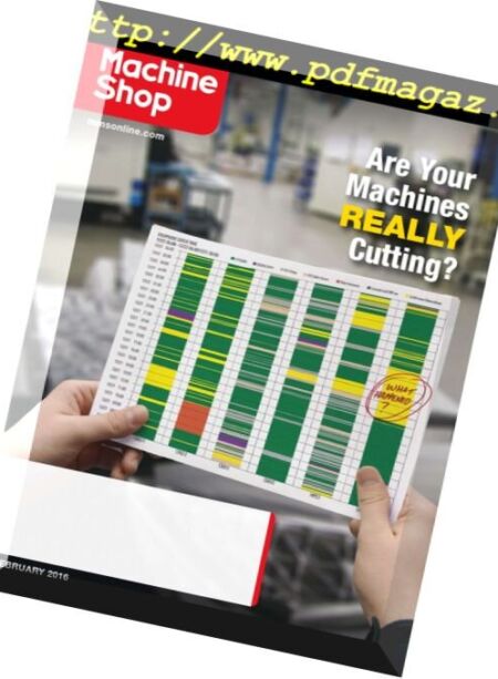 Modern Machine Shop – February 2016 Cover