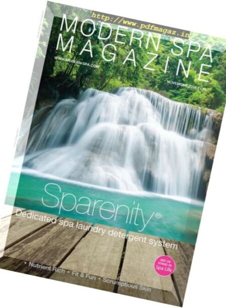Modern Spa – November 2016 Cover