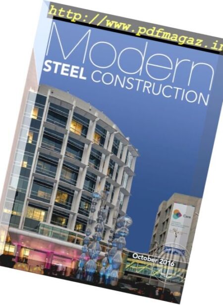 Modern Steel Construction – October 2016 Cover
