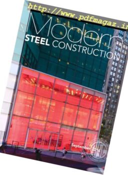 Modern Steel Construction – September 2016