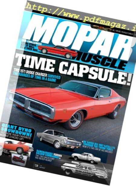 Mopar Muscle – February 2017 Cover
