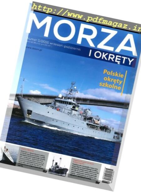 Morza i Okrety – Wrzsien-Pazdziernik 2016 Cover