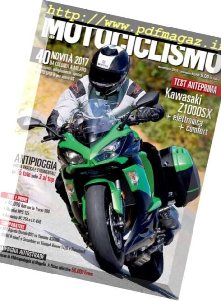 Motociclismo Italia – Novembre 2016 Cover