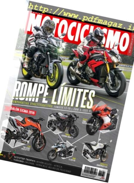 Motociclismo Panamericano – Diciembre 2016 Cover