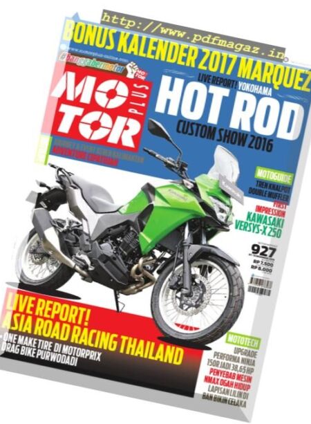 Motor Plus Indonesia – 7 Desember 2016 Cover
