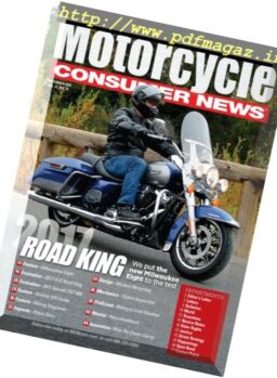 Motorcycle Consumer News – December 2016