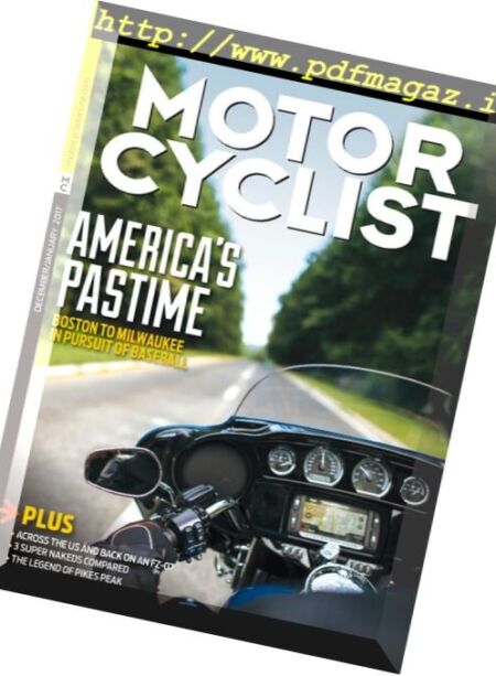 Motorcyclist – December 2016 – January 2017 Cover