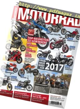 Motorrad – 11 November 2016