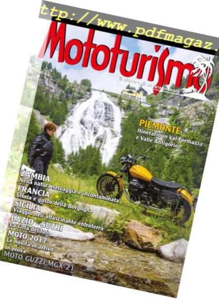 Mototurismo – Novembre-Dicembre 2016 Cover