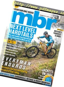 Mountain Bike Rider – December 2016